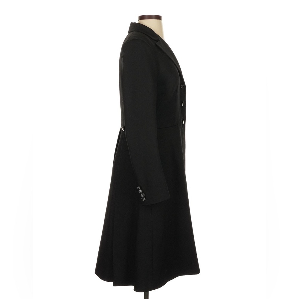 Ralph Lauren Collection Long Coat Dress Black Tuxedo Jacket Wool Tailored NWT 4 - Picture 5 of 6
